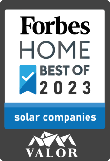 Forbes Home Best of 2023 - solar companies